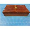 Image 9 : Mahogany case, 9 1/4" x 5 3/4" x 2 1/4", fitted for a small pistol, with key and label "W. Child, St