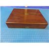 Image 6 : Mahogany case, 11 1/2" x 9 1/2" x 2 1/2" , fitted for a pair of pepperbox revolvers, no key or label