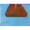 Image 7 : Mahogany case, 11 1/2" x 9 1/2" x 2 1/2" , fitted for a pair of pepperbox revolvers, no key or label