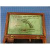 Image 3 : Mahogany case, 7 1/2" x 4 1/2" x 1 1/2" label "Tranters patent Breech-loading revolver" - CONSIGN # 