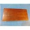 Image 3 : Mahogany case, 6 3/4" x 3 1/2" x 1 1/2", for a very small pistol - CONSIGN # PC 11