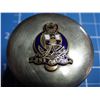 Image 3 : German Silver container with enamled design that reads HMS Corsian. HMS Corsican was a steamship fam