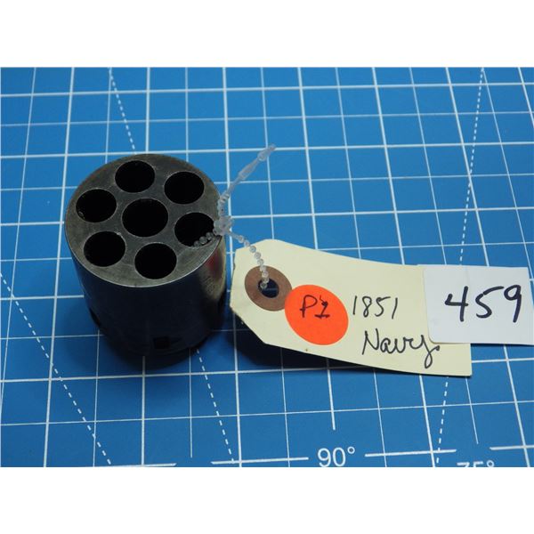 Cyliinder for antique Colt 1851 Navy pistol, no Italian proof markings, condition fair to good