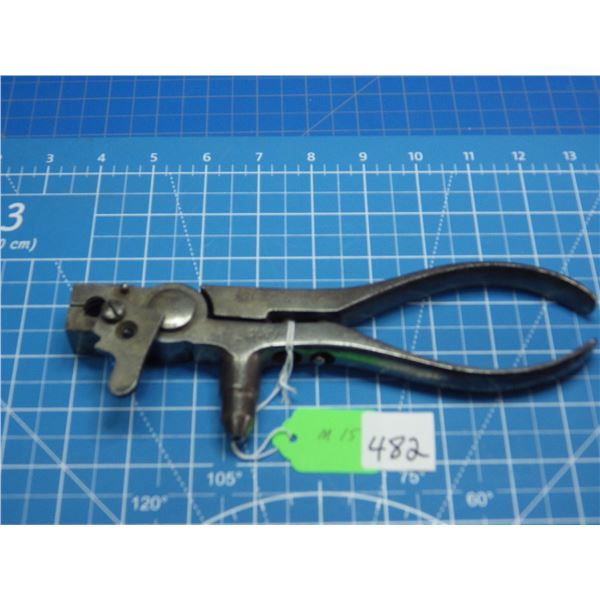 Ideal MFG Co. No. 6 Tool, marked 38 C M R & W.C.F. for the 38-40 cartridge to be used in Colt Lightn