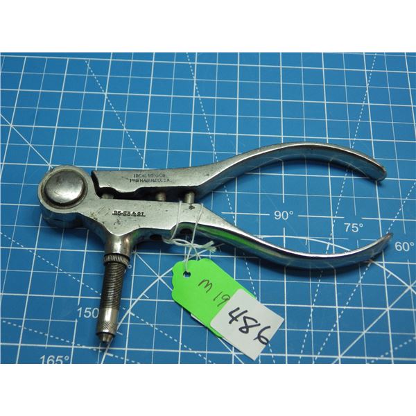 Ideal No. 3 Special Tool with adjustable chamber, marked 25-25 & 21