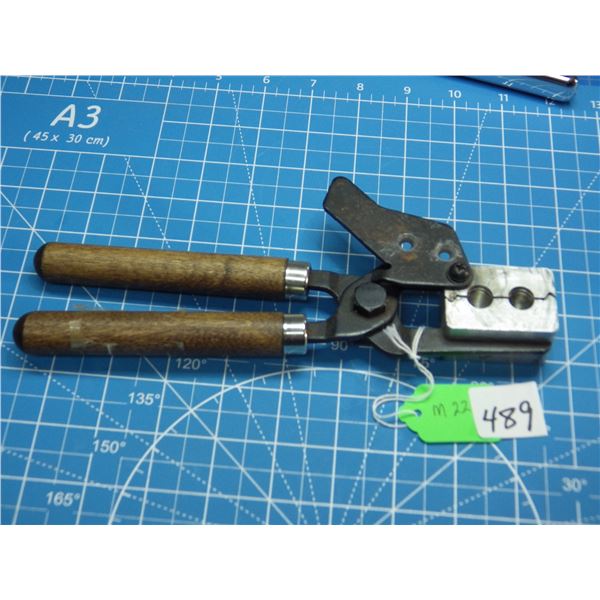 Rapine double cavity mold marked 456 220, casting a .456`` diameter bullet weighin 220 grains