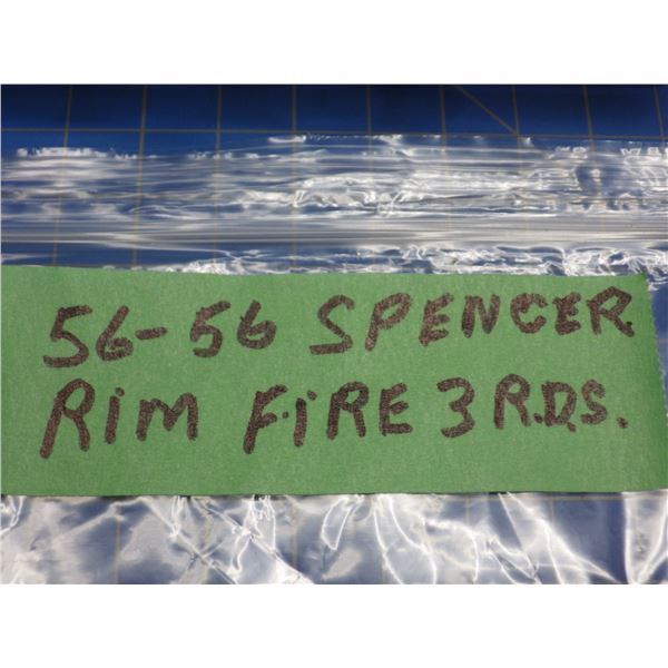 Collector Ammunition - 56 - 56 Spencer rim fire.