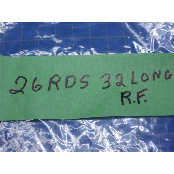 Collector Ammunition, 32 long rim fire.