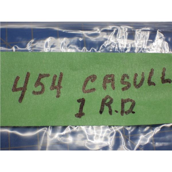 Collector Ammunition. , 454 cacull