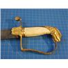 Image 3 : US Naval Officers sword circa 1820-1830 with and ivory eagle head hilt