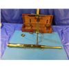 Image 15 : Cased Victorian brass telescope.   CONSIGN # G137