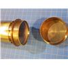 Image 6 : Cased Victorian brass telescope.   CONSIGN # G137