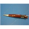 Image 1 : Folding bowie with 7 1/2" clip point blade, marked Weidmann Heils, Solingen Germany
