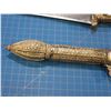 Image 14 : Ornate dagger from Saudi Arabia with ornate handle and sheath in sliver fillegree, likely from the l