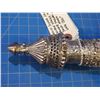 Image 5 : Ornate dagger from Saudi Arabia with ornate handle and sheath in sliver fillegree, likely from the l