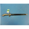 Image 1 : German silver handled hunting association dagger with 10" double edged blade marked with what appear