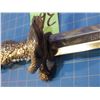 Image 7 : German silver handled hunting association dagger with 10" double edged blade marked with what appear