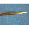Image 9 : German silver handled hunting association dagger with 10" double edged blade marked with what appear