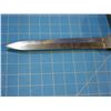 Image 13 : Small garter dagger with 5" double edged blade marked Wm. Gilchrist razor steel, having silver mount