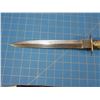 Image 8 : Small garter dagger with 5" double edged blade marked Wm. Gilchrist razor steel, having silver mount