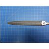 Image 3 : damascus double edged dagger blade 5 3/4" long mared HUBERTUS, SOLINGEN