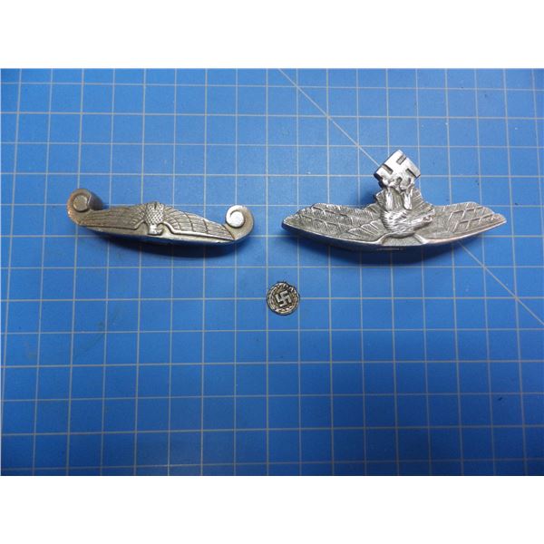 2 guards from WWII German daggers