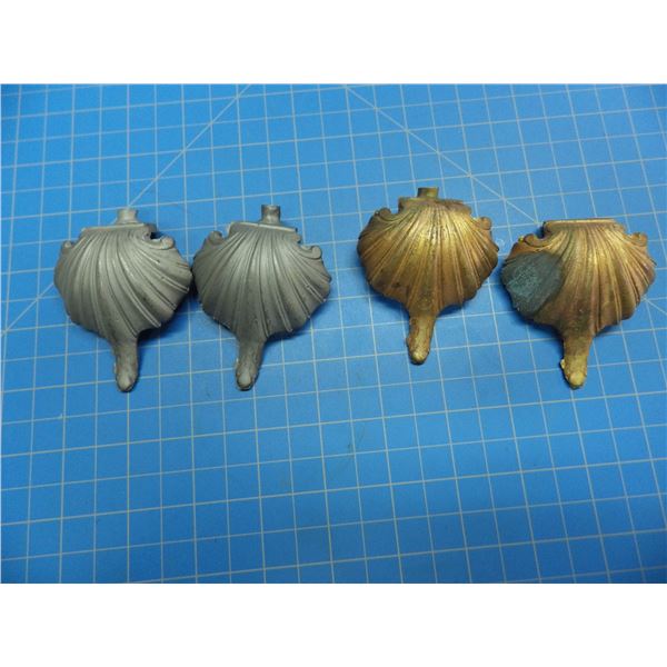 4 Rifle Shoppe castings for German hunting sword side guards