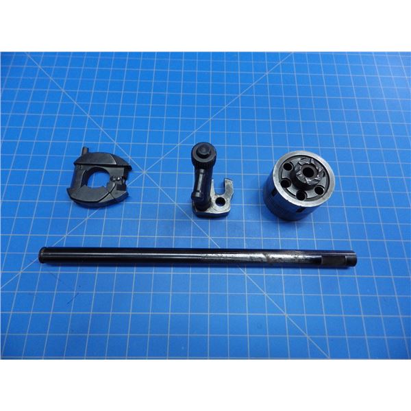 Used  6 shot 22 LR conversion unit for Pietta Remington 1858 Army cap and ball revolver with 8" barr