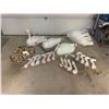 Image 2 : Goose Decoy Shells Quantity of 19 Snow Heads & Shells ...CONSIGNOR TAGGED 10S