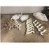 Image 2 : Goose Decoy Shells Quantity of 20 Snow Heads & Shells ...CONSIGNOR TAGGED 4S