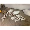 Image 3 : Goose Decoy Shells Quantity of 20 Snow Heads & Shells ...CONSIGNOR TAGGED S8