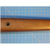 Image 14 : Walnut gun stock for a long action -- HAS CHIP OUT JUST BEFORE BOLT HANDLE.