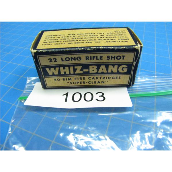 COLLECTOR BOX OF .22 AMMO