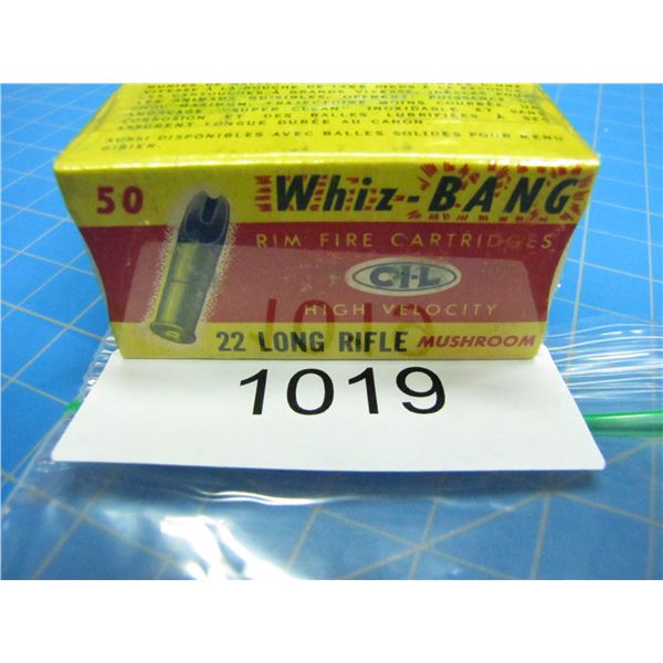 COLLECTOR BOX OF .22 AMMO