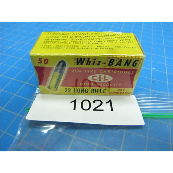 COLLECTOR BOX OF .22 AMMO