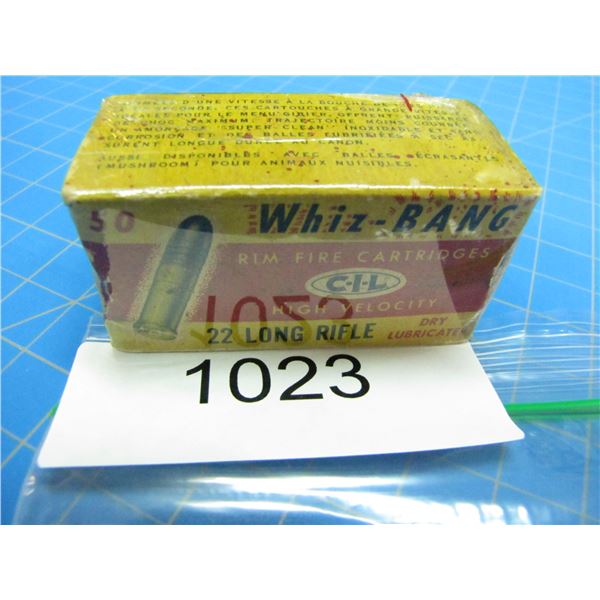 COLLECTOR BOX OF .22 AMMO