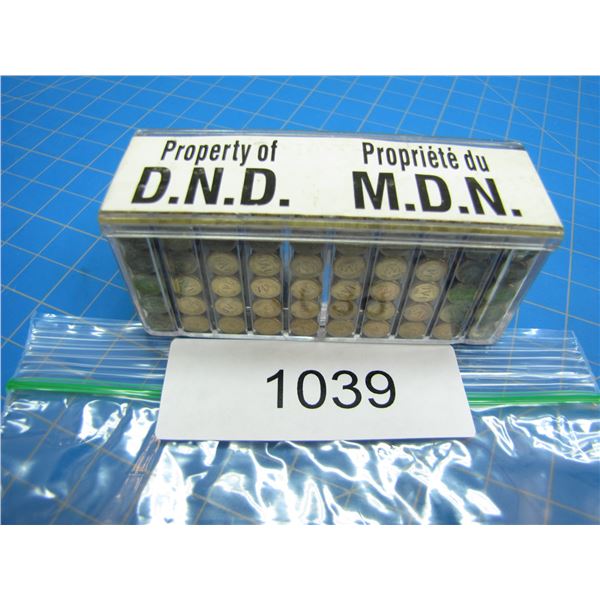 COLLECTOR BOX OF .22 AMMO