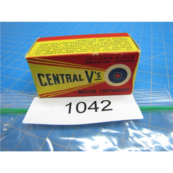 COLLECTOR BOX OF .22 AMMO