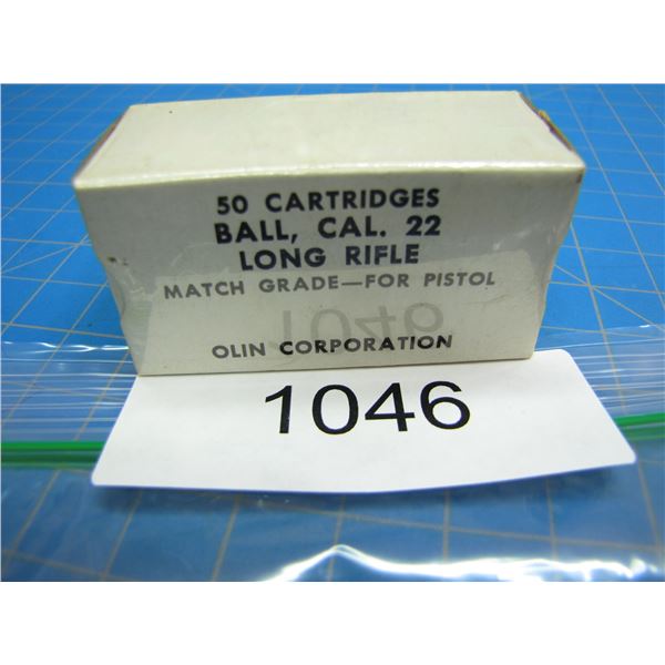 COLLECTOR BOX OF .22 AMMO