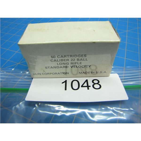 COLLECTOR BOX OF .22 AMMO