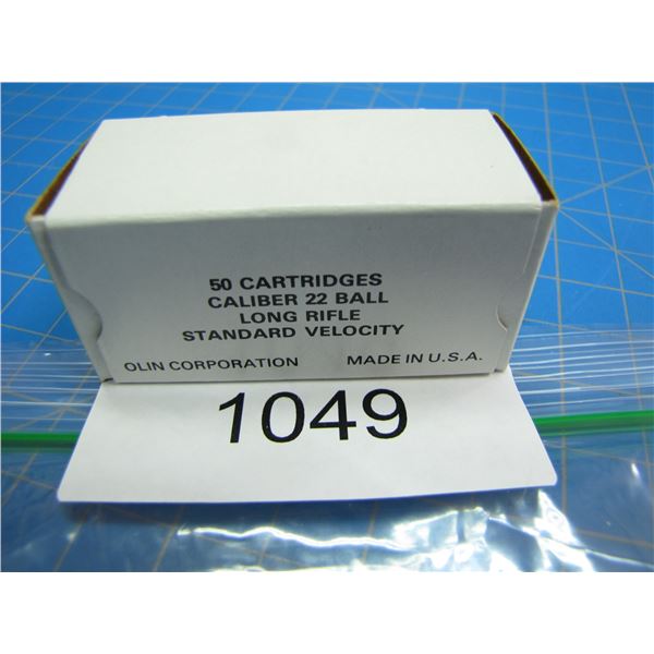 COLLECTOR BOX OF .22 AMMO