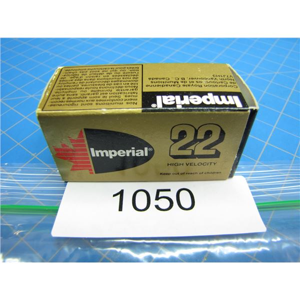 COLLECTOR BOX OF .22 AMMO