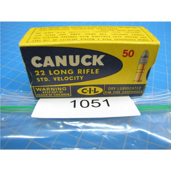 COLLECTOR BOX OF .22 AMMO