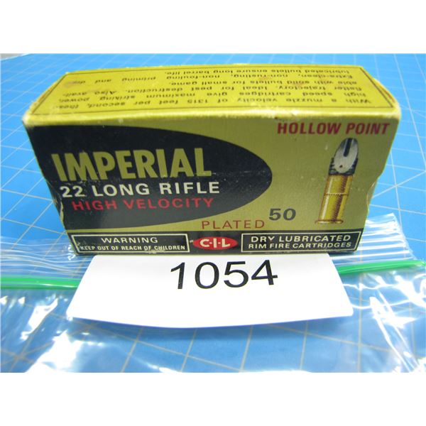 COLLECTOR BOX OF .22 AMMO