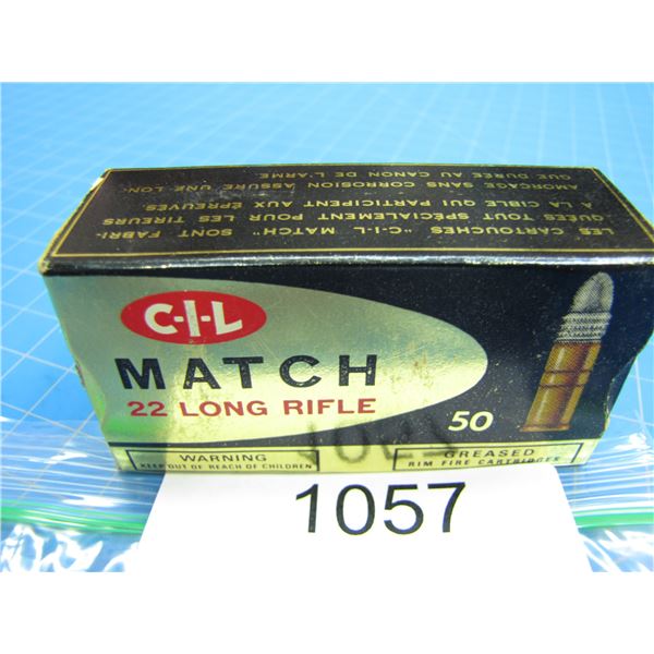 COLLECTOR BOX OF .22 AMMO