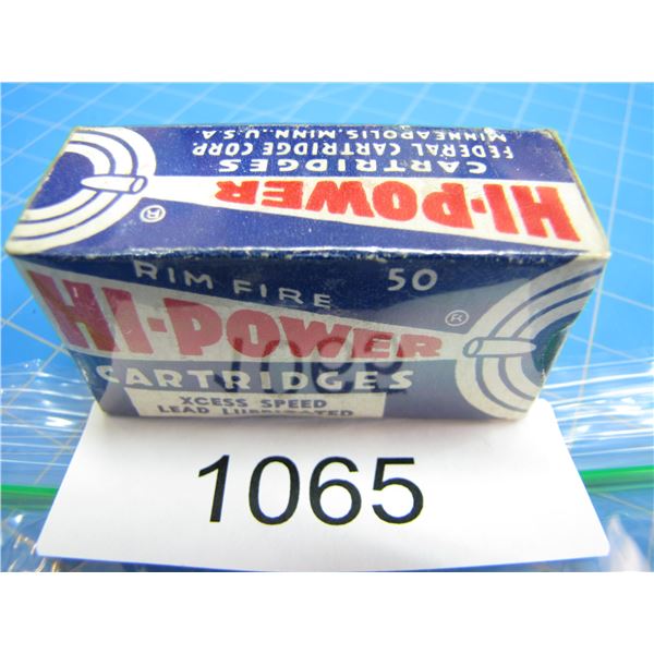 COLLECTOR BOX OF .22 AMMO