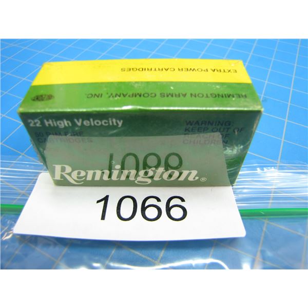 COLLECTOR BOX OF .22 AMMO