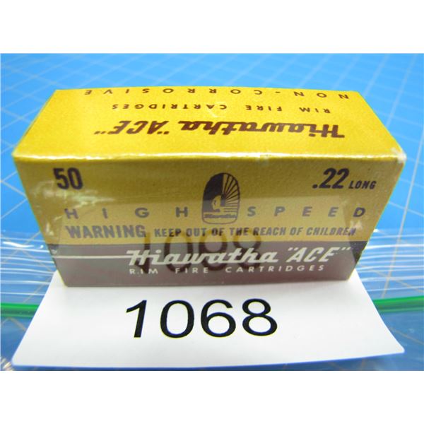 COLLECTOR BOX OF .22 AMMO