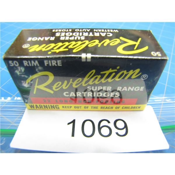 COLLECTOR BOX OF .22 AMMO