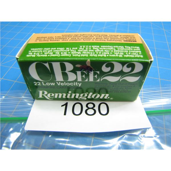 COLLECTOR BOX OF .22 AMMO